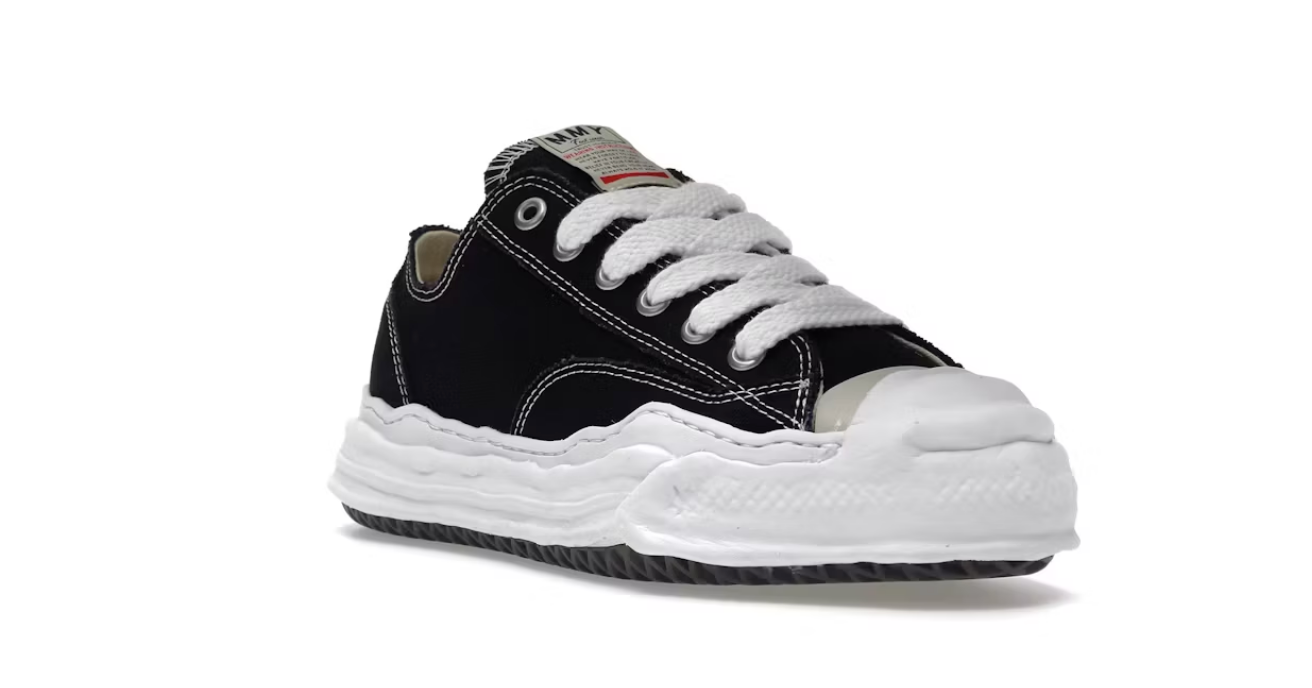 Maison Mihara Yasuhiro Hank OG Sole Canvas Low Black