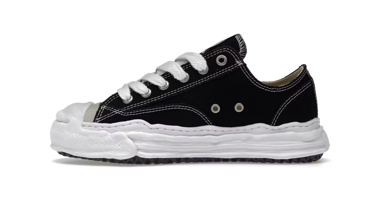 Maison Mihara Yasuhiro Hank OG Sole Canvas Low Black