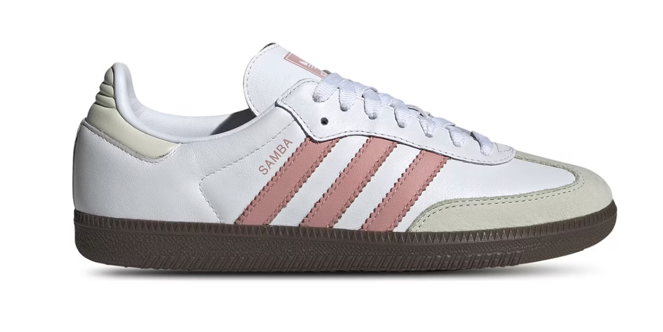 adidas Samba OG White Wonder Mauve (Women's)