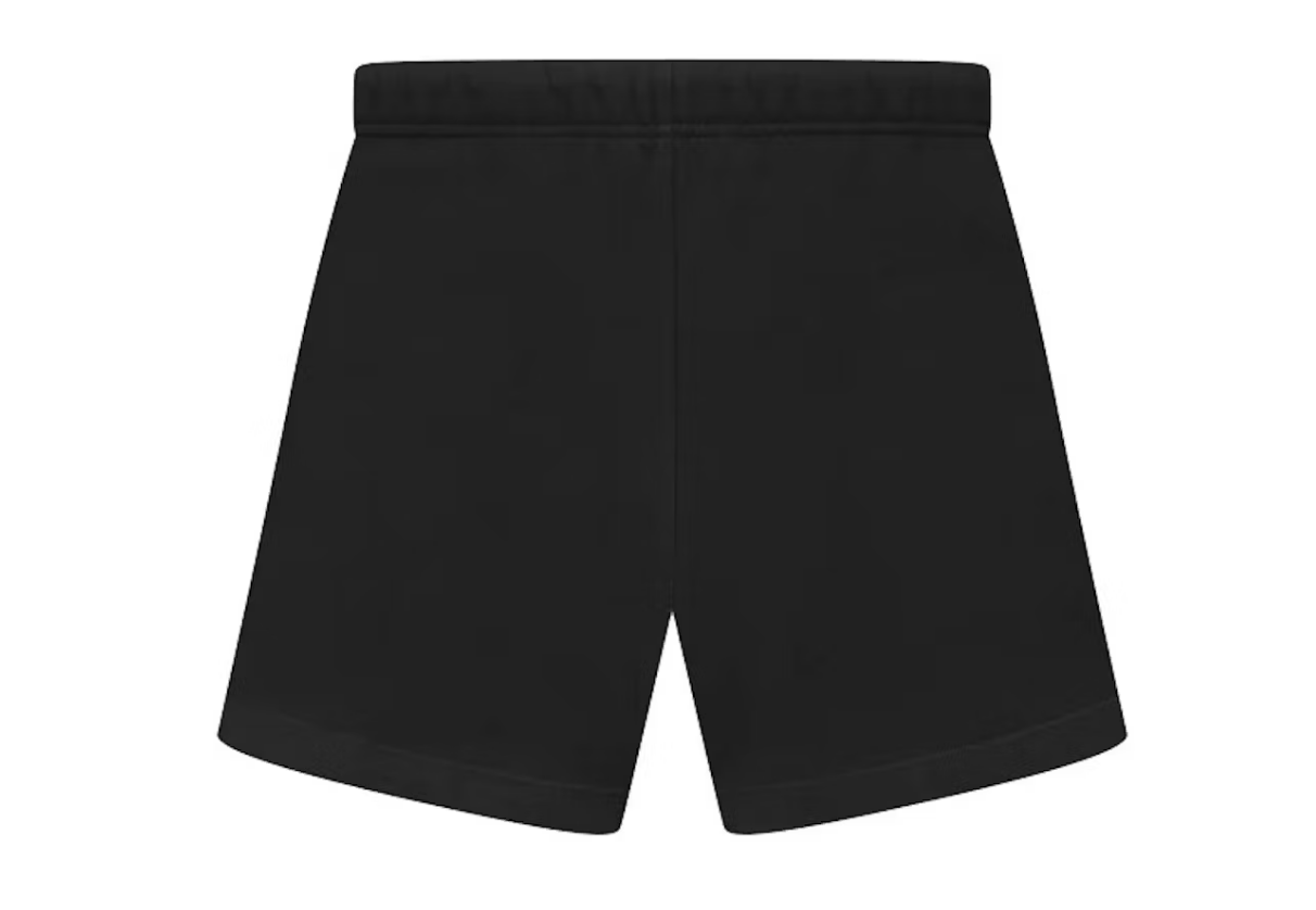 Fear of God Essentials Cream Drawstring Sweatshort Jet Black