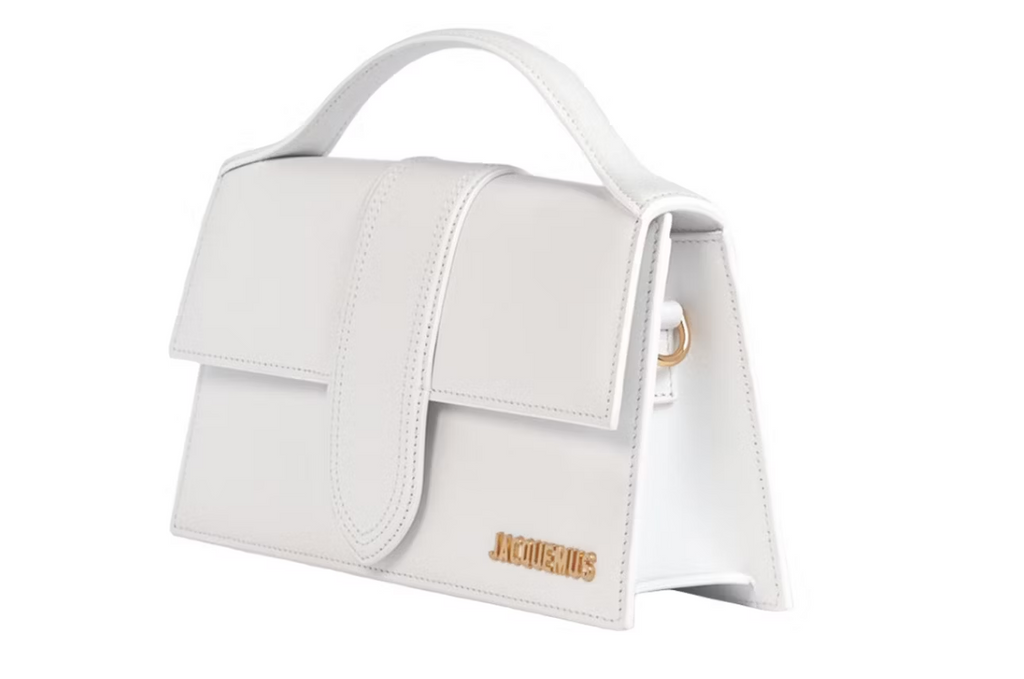 Jacquemus Le Grand Bambino Crossbody Strap Handbag White