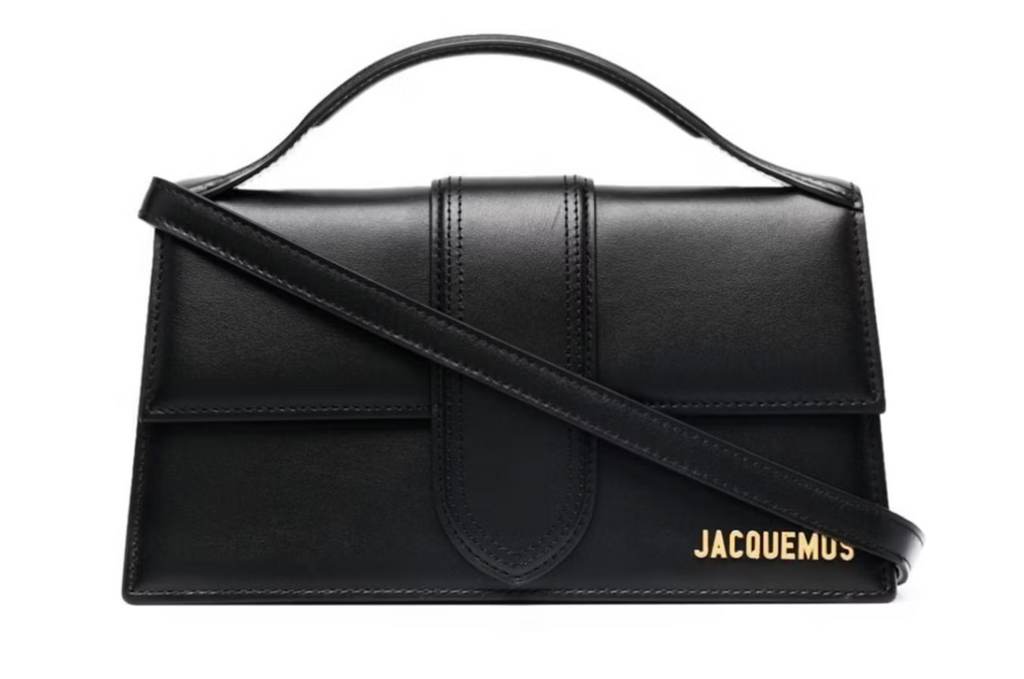 Jacquemus Le Grand Bambino Crossbody Strap Handbag Black