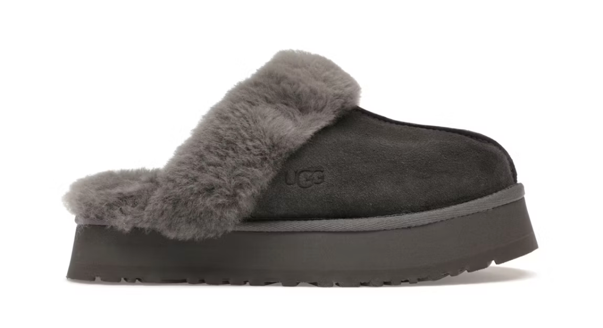UGG Disquette Slipper Charcoal (Women's)