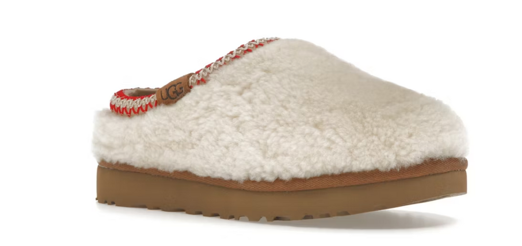 UGG Tasman Maxi Curly Slipper Natural (Women's)