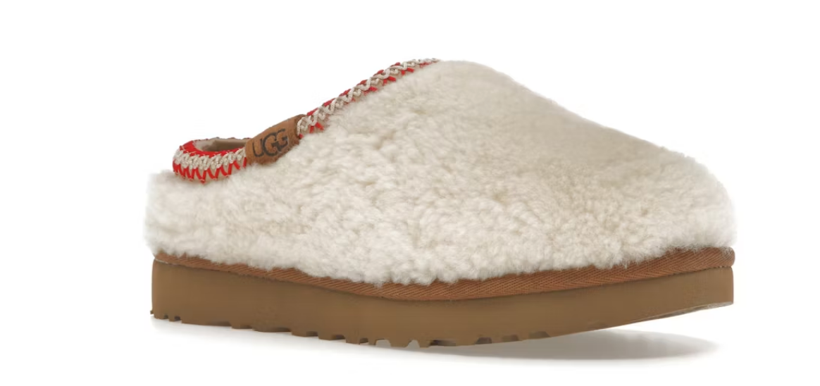 UGG Tasman Maxi Curly Slipper Natural (Women's)