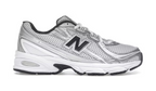 New Balance 740 White Silver Metallic Navy