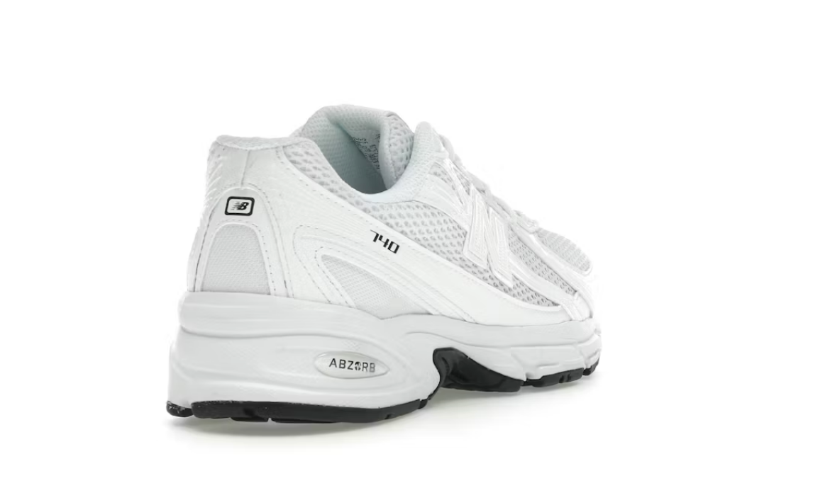 New Balance 740 Triple White