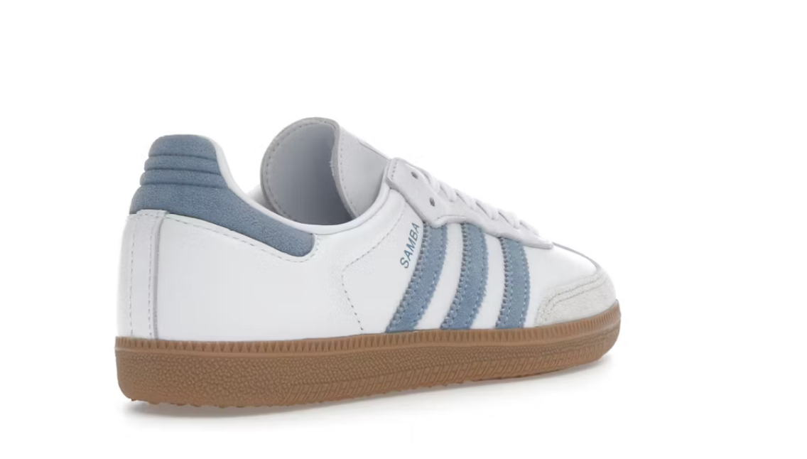 adidas Samba OG White Alumina Ash Blue