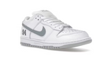 Nike SB Dunk Low Supreme 94 White Metallic Silver