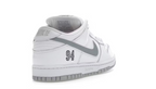 Nike SB Dunk Low Supreme 94 White Metallic Silver