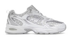 New Balance 530 Silver Metallic Polka Dots