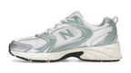 New Balance 530 Silver Metallic Mosaic Green
