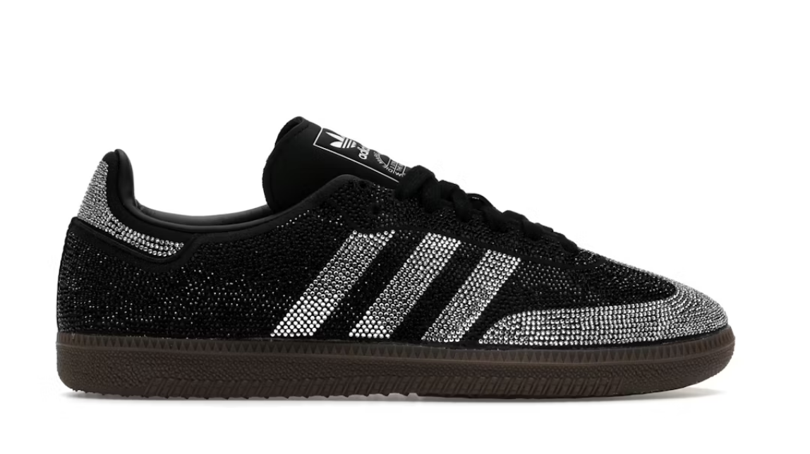 adidas Samba OG Rhinestone Black Silver