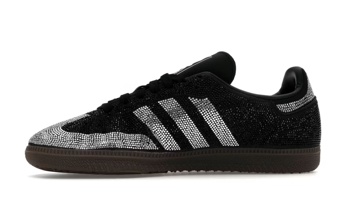 adidas Samba OG Rhinestone Black Silver