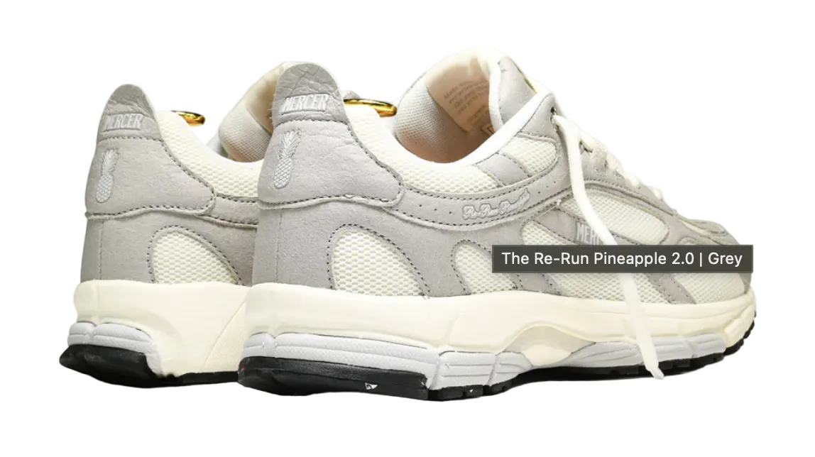 Mercer Re-Run Pineapple 2.0 Sneaker Grijs