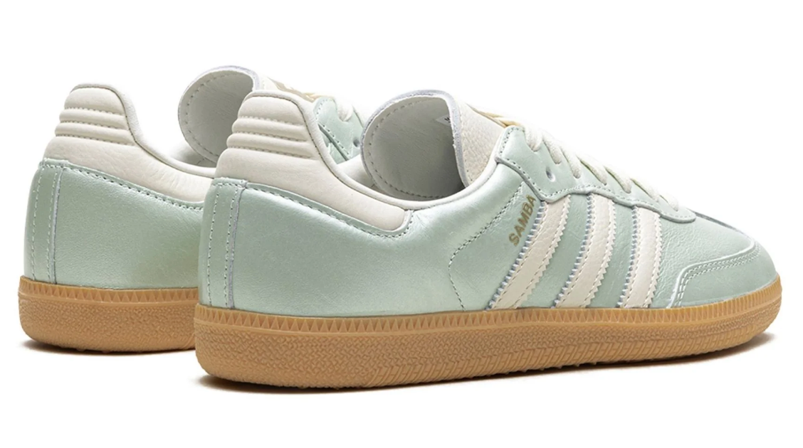 adidas Samba OG Linen Green Metallic