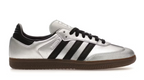 adidas Samba OG Silver Metallic Black Gum