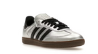 adidas Samba OG Silver Metallic Black Gum