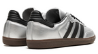 adidas Samba OG Silver Metallic Black Gum