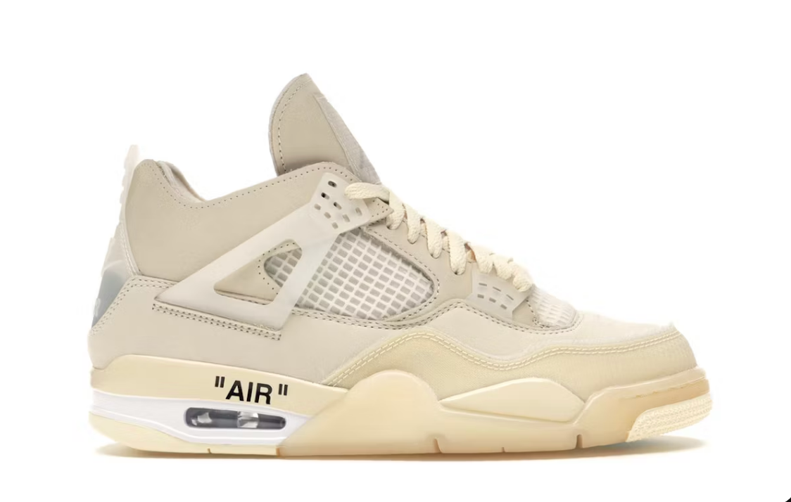 Jordan 4 Retro Off-White Sail