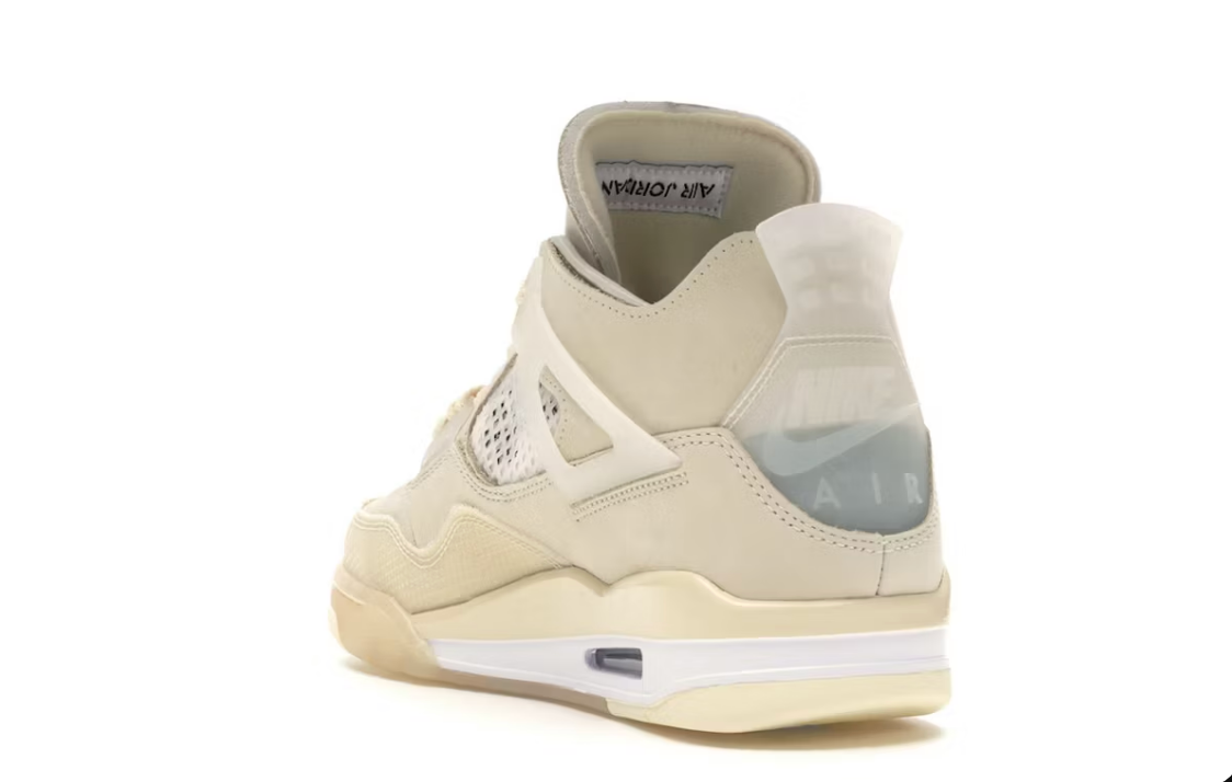 Jordan 4 Retro Off-White Sail