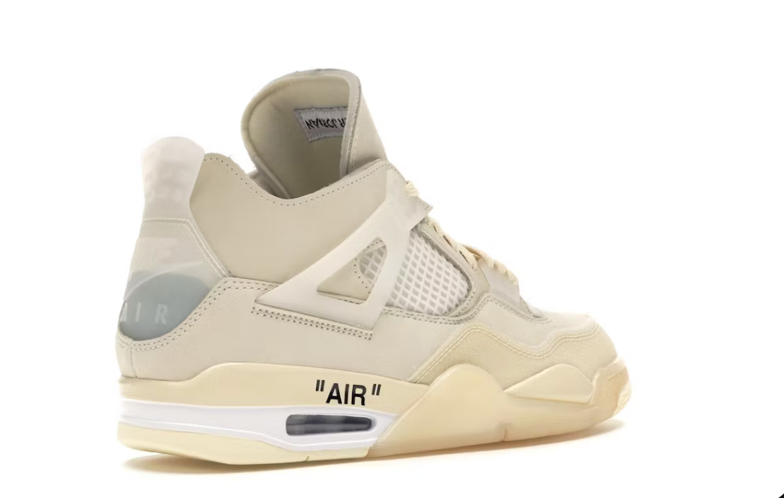 Jordan 4 Retro Off-White Sail