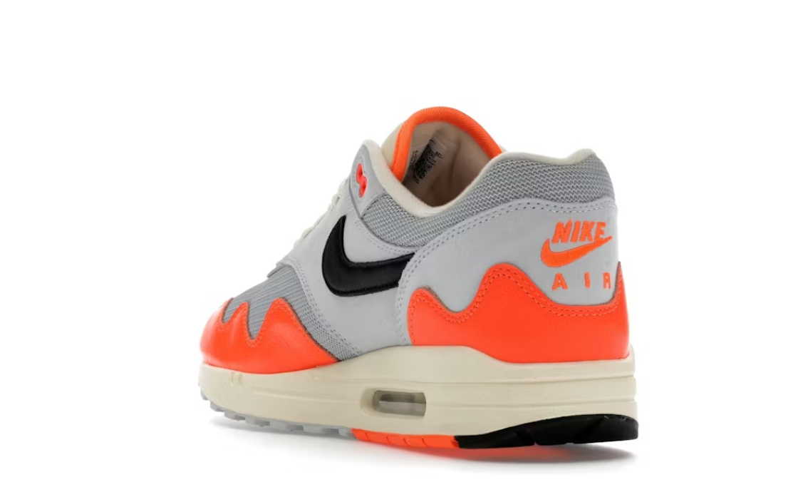 Nike Air Max 1 Patta Waves Hyper Crimson Pure Platinum (With Bracelet)