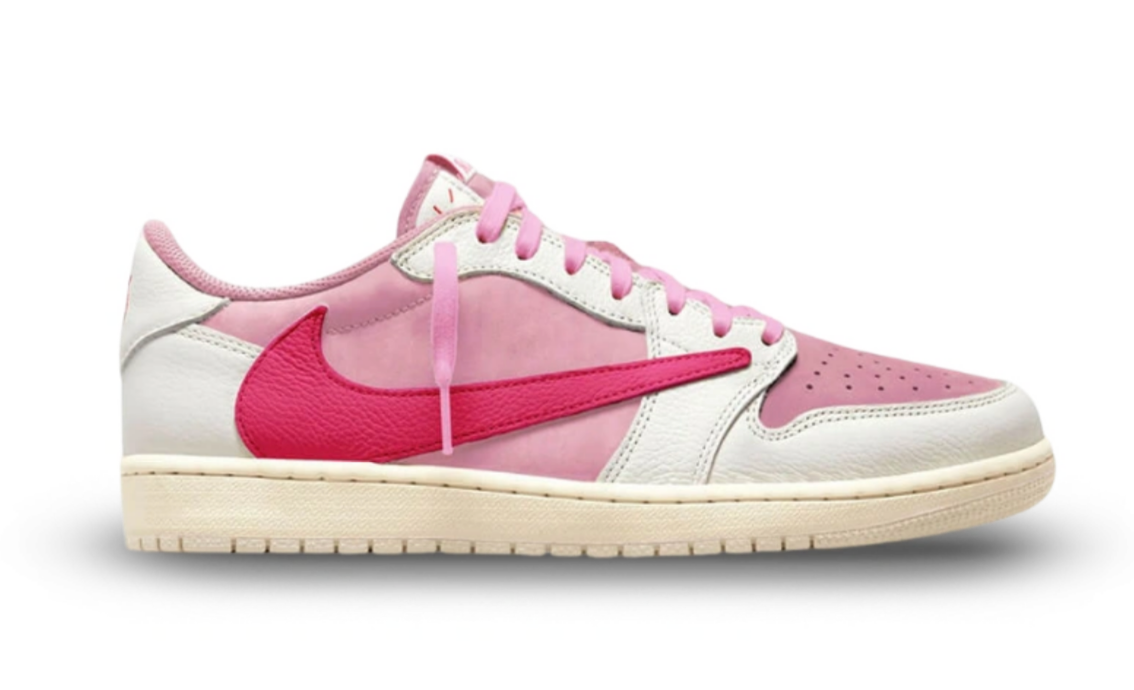 Jordan 1 Retro Low OG SP Travis Scott Tropical Pink