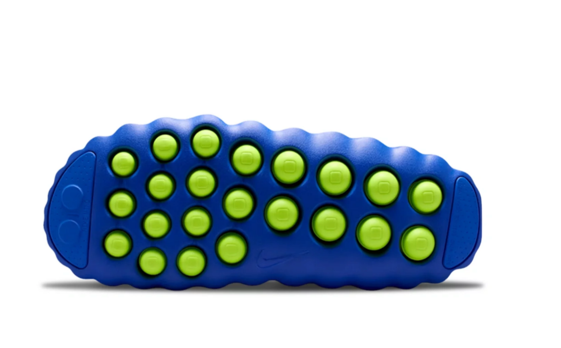 Nike Mind 001 Flyknit Slide Hyper Royal Black