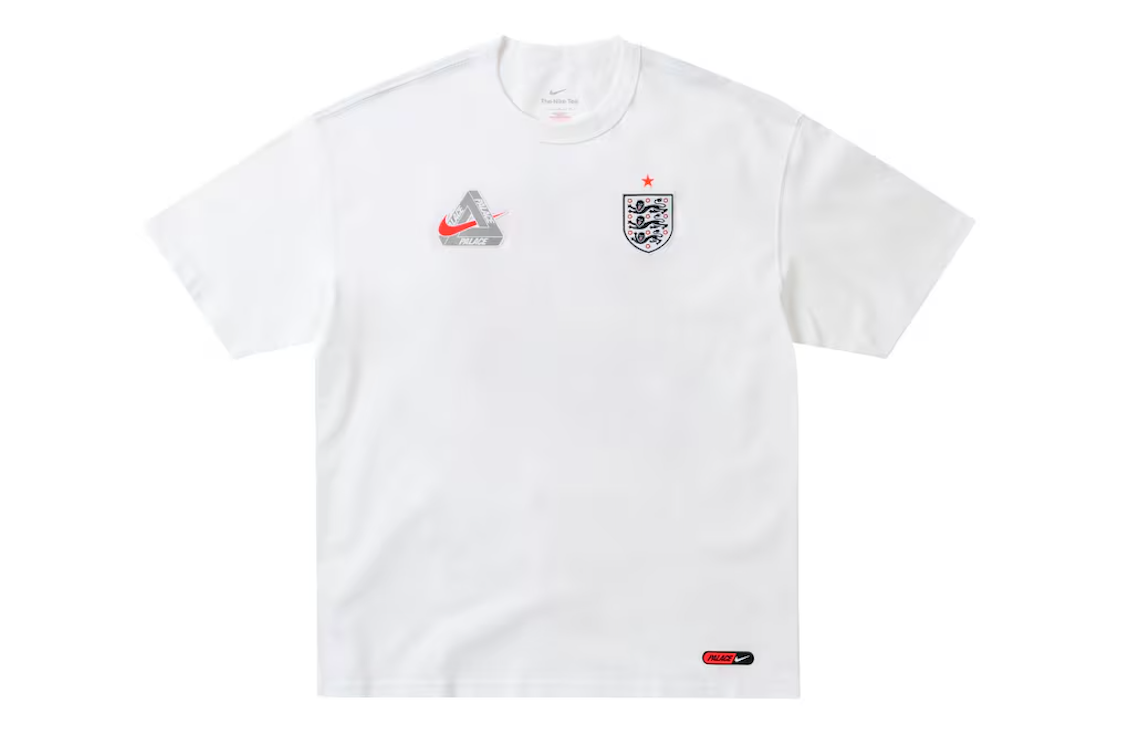 Palace x Nike England T-shirt White