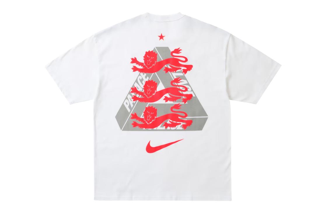 Palace x Nike England T-shirt White