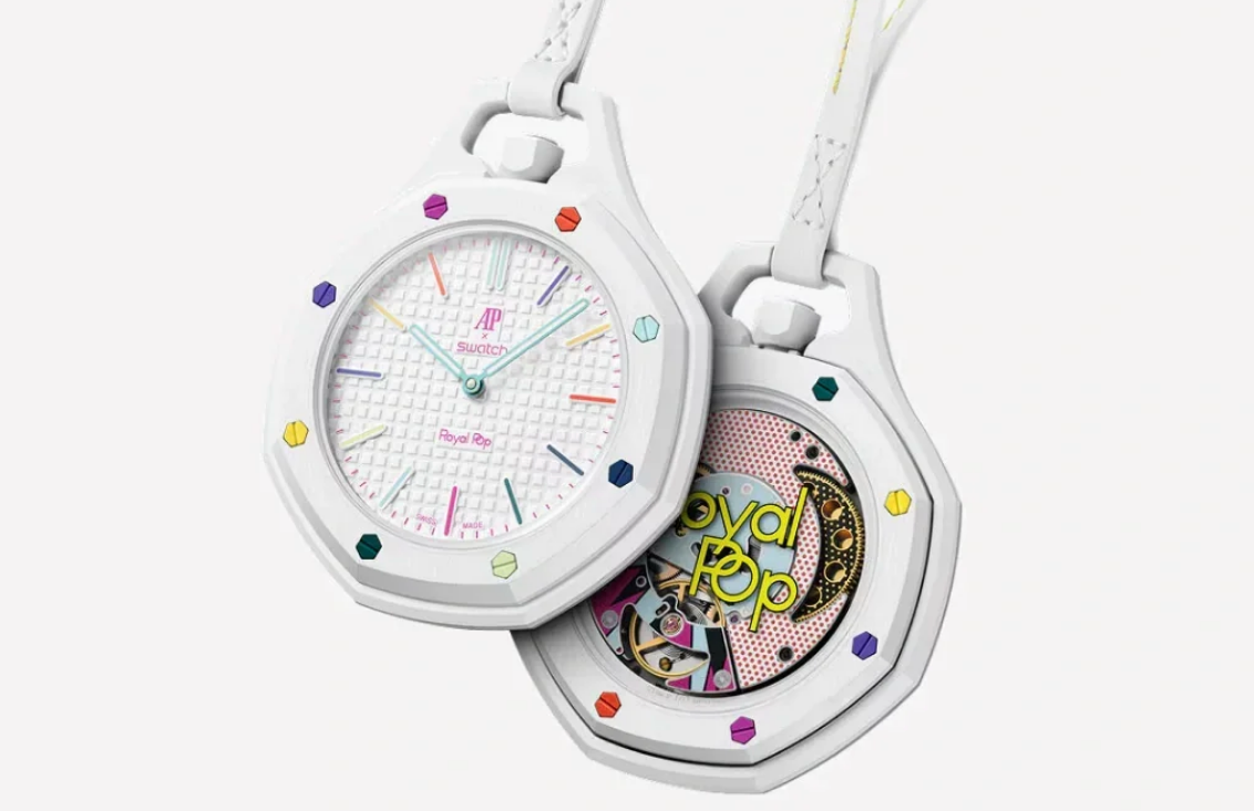 Swatch x Audemars Piguet AP Bioceramic Royal Pop Huit Blanc