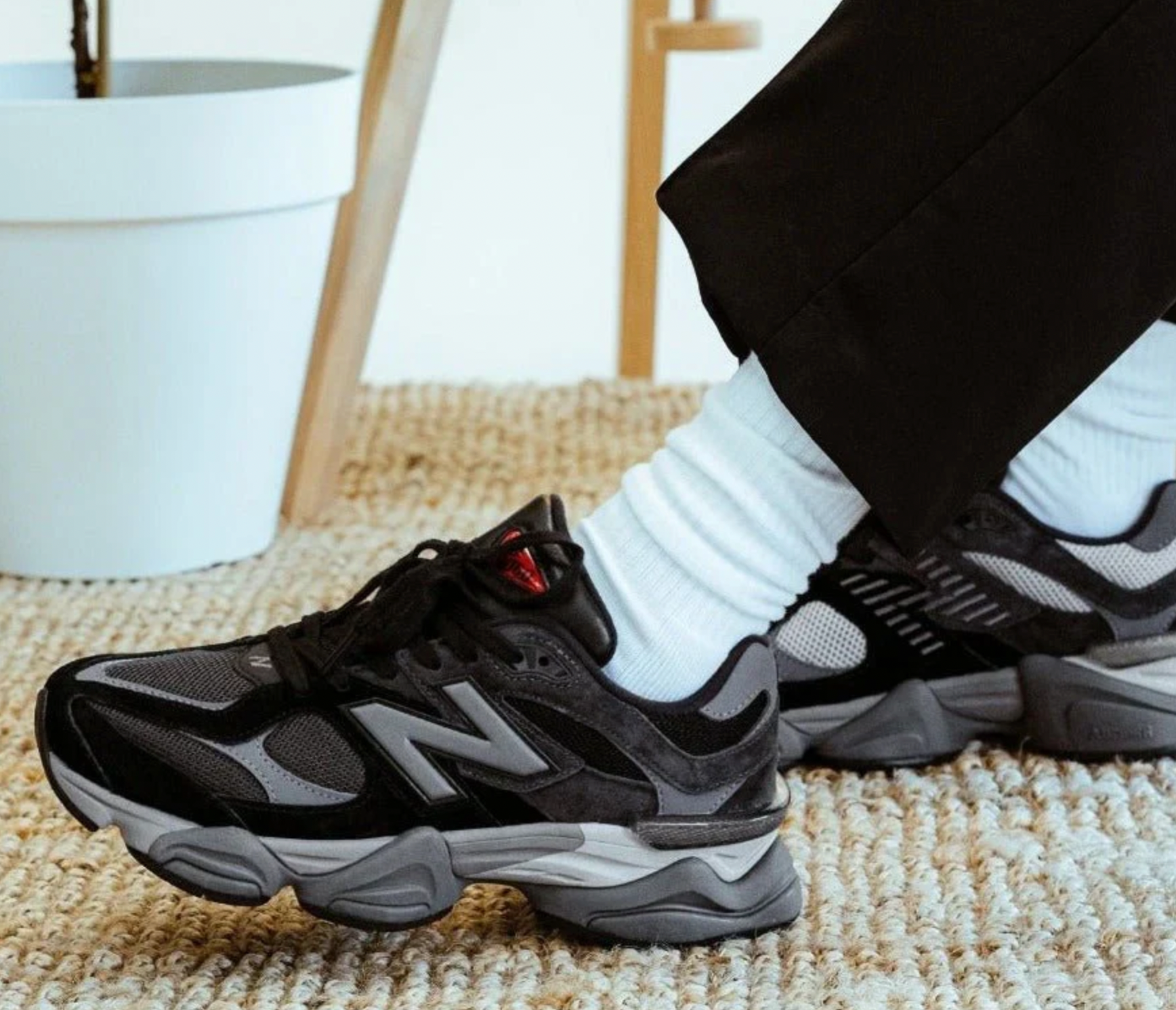 New Balance 9060 Black Castlerock Grey