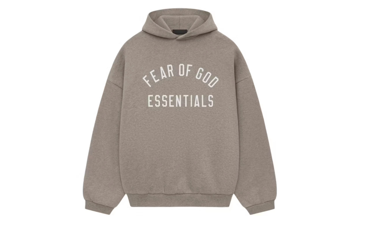 Fear of God Essentials Fleece Hoodie Heather Gray