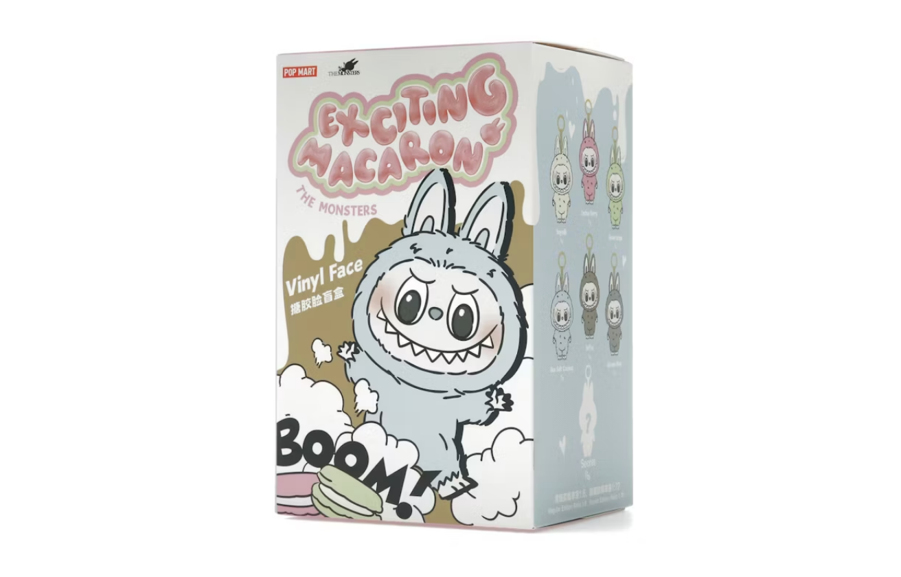 Labubu Exciting Macaron Vinyl Plush Pendant Single Blind Box