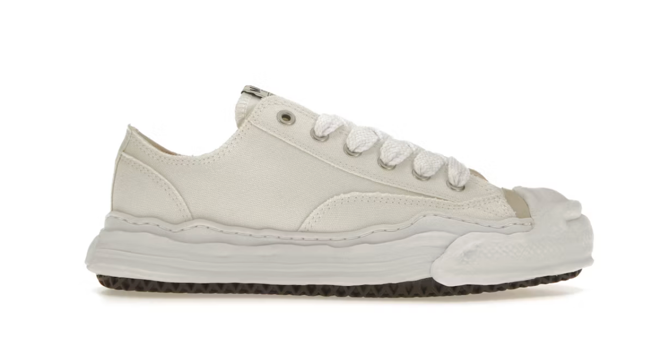 Maison Mihara Yasuhiro Hank OG Sole Canvas Low White