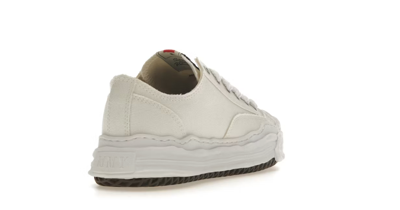 Maison Mihara Yasuhiro Hank OG Sole Canvas Low White