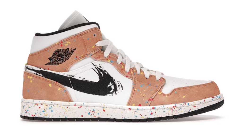 Jordan 1 Mid SE Brushstroke
