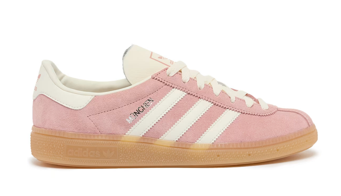adidas München Wonder Mauve Off White Silver Metallic (Women's)