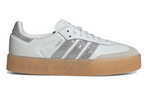 adidas Sambae Rhinestone Crystal White Silver