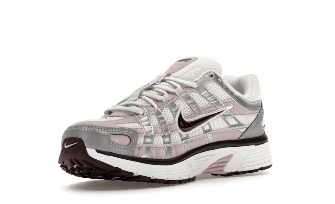 Nike P-6000 Silver Burgundy Plum Chalk