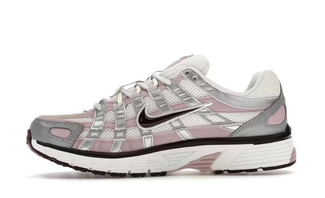 Nike P-6000 Silver Burgundy Plum Chalk