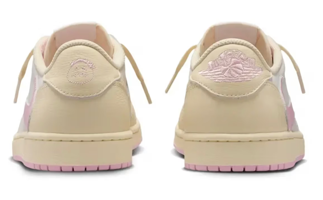Jordan 1 Retro Low OG SP Travis Scott Sail Shy Pink