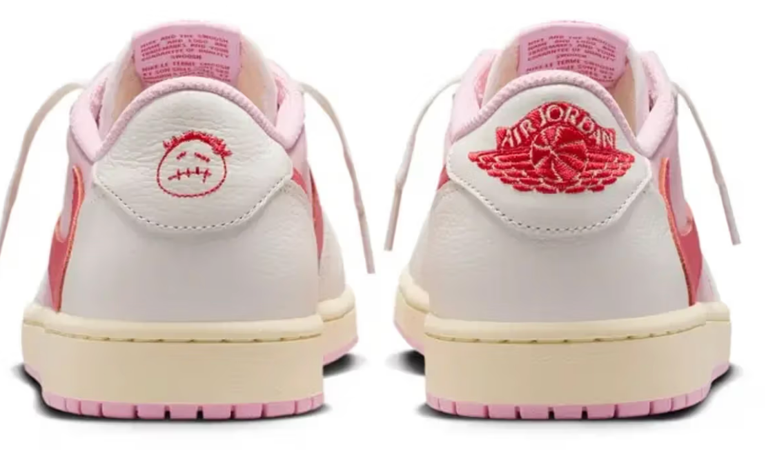 Jordan 1 Retro Low OG SP Travis Scott Tropical Pink