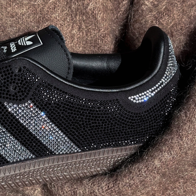 adidas Samba OG Rhinestone Black Silver